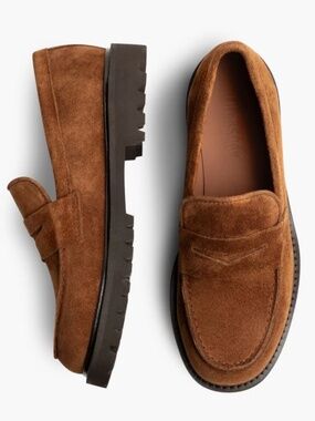 NWOT: Thursday Boots 'Penny' Loafer, Honey Brown, Size 9